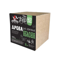 Дрова для копчения (чанки) яблоня "Есть с огня" 2 кг