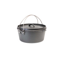 Духовка голландская (чугунная), крышка, для печи Green Kamado M