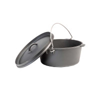 Духовка голландская (чугунная), крышка, для печи Green Kamado L/XL