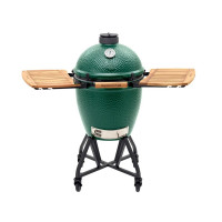 Керамический гриль Big Green Egg Large, ножки с рукоятью, столики Керамический гриль Big Green Egg Large, ножки с рукоятью, столики
