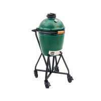 Керамический гриль Big Green Egg M в ножках с рукоятью