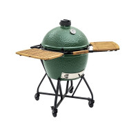 Керамический гриль Big Green Egg XL, ножки с рукоятью, столики
