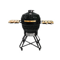 Керамический гриль Start Grill PRO 61 см (24 дюйма), черный