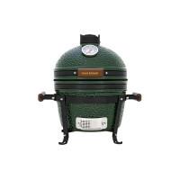 Печь Green Kamado S керамическая (диаметр решетки 34 см) с подставкой Печь Green Kamado S керамическая (диаметр решетки 34 см) с подставкой
