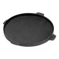 Сковорода чугунная планча, двусторонняя для Big Green Egg L (диаметр 35см)