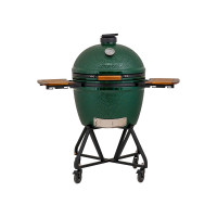 Печь Green Kamado II керамическая, XL подставка, столики Печь Green Kamado II керамическая, XL подставка, столики