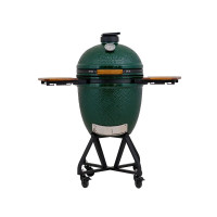 Печь Green Kamado L керамическая II, подставка, столики